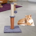 thumbnail image 4 of EHJRE Cat post for scratching Kitten Scratcher with Scratching Poles Dangling Ball Activity Centre Sisal House Toys Furniture Bed Post , light grey, 4 of 6