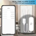 thumbnail image 4 of Lefu For Zigbee Smart For Tuya WiFi Water Sensor Flood Leak Detector Remote Control, 4 of 9
