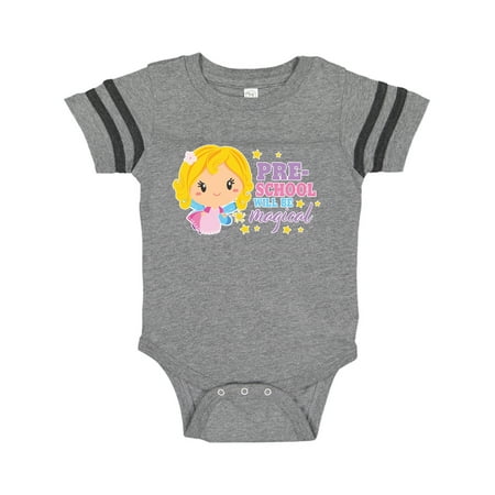 

Inktastic Preschool will be Magical with Blonde Haired Fairy Gift Baby Girl Bodysuit
