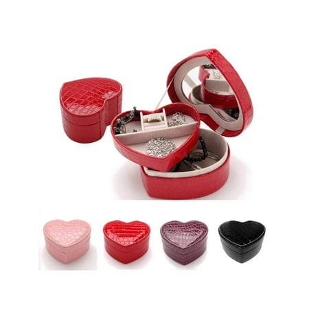 Hot Jewelry Ring Bracelet Earring Storage Container Organizer Box Hot Jewelry Ring Bracelet Earring Storage Container Organizer Box Case Holder