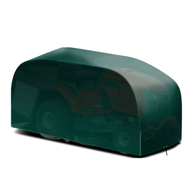 Bgsha PE Lawn Mower Cover Rain Cover Grass Shovel Cover Tractor Sun Protection Cover