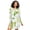 Margarita Glasses And Lime, variant on Nightgowns For Women Long Sleeve Night Shirts Print Sleepwear Leopard Print Vector