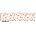 thumbnail image 3 of Ambesonne Floral Fabric by the Yard Upholstery, Blossoming Cosmos Flowers, 10 Yards, Dark Peach Pale Eggplant, 3 of 5
