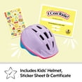 thumbnail image 4 of Schwinn 12" My First Bike, Kids Bike & Helmet Bundle, Fits Riders 3'0" - 3'7, Child Ages 3-5, Girls, Lavender, 4 of 9