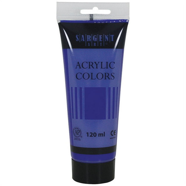 SARGENT ART 120ML TUBE ACRYLIC DK COBALT VIOLET