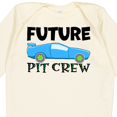 thumbnail image 4 of Inktastic Future Pit Crew Blue Race Car Boys or Girls Long Sleeve Baby Bodysuit, 4 of 5