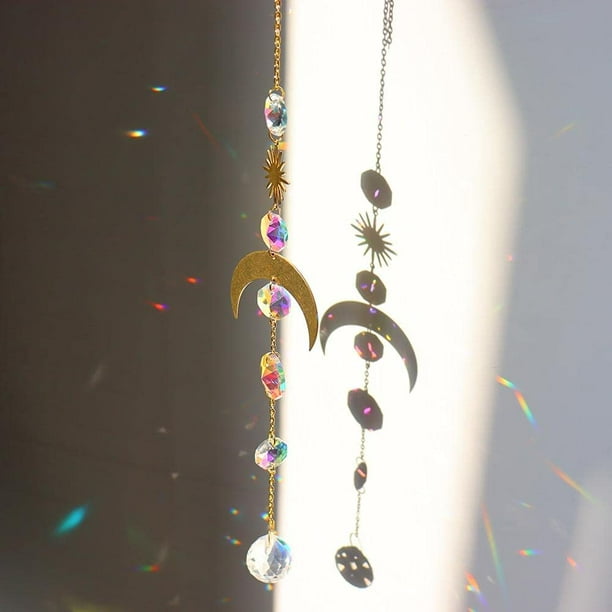 Attrape-soleil Cristal Cristaux de verre arc-en-ciel pour