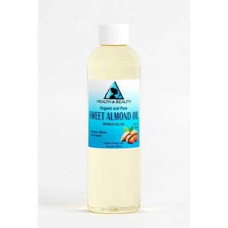 SWEET ALMOND OIL ORGANIC CARRIER COLD PRESSED REFINED 100% PURE 4