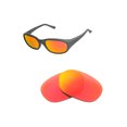 thumbnail image 5 of Walleva Fire Red Polarized Replacement Lenses for Ray-Ban RB2016 Daddy-O 59mm Sunglasses, 5 of 5