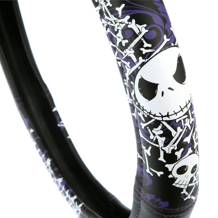 Plasticolor Nightmare Before Christmas Bones Steering Wheel Cover