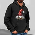 thumbnail image 2 of GuangCheng Hooded,Chirstmas,Sweatshirts for Men,Snowman Printed,Drawstring,Drop Shoulder,Thick,Warm Coats,Long Sleeve,Pullover,Hoodies, 2 of 5