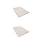 thumbnail image 3 of Bearachild Alfombrilla de baño antideslizante con fondo de TPR para un paso seguro antideslizante de felpa absorbente blanco 40*60cm Blanco 40*60cm 2Conjunto, 3 of 6