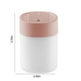 thumbnail image 3 of Estbridge Portable Mini USB Humidifier with Light  200 ML Quiet Cool Mist Humidifier For Bedroom And Office  Plants  Easy To Clean  Home Supplies, 3 of 7