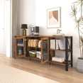 thumbnail image 3 of 80 Inch TV Stand, Metal Mesh Door / Organize Equipment in Bedroom, 3 of 7