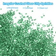 thumbnail image 3 of Uxcell Crushed Glass Glitters Colorful Irregular Glass Chips Chunky Lake Green, 3 of 7