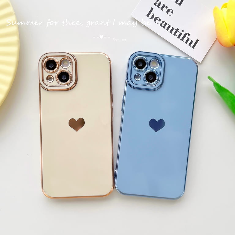 for iPhone 16 Pro Max Case Luxury for Women Girls Cute Love Heart