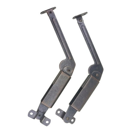 

Tinksky 2pcs Spring Long Arm Practical Safety Spring Support for Cabinet Wood Box (Antique Copper 2pcs/Pack)