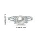 thumbnail image 3 of Anillos para mujer, regalos para mujer, circonita cúbica, perla, para compromiso, boda, accesorios de joyería, anillo para mujer y niña., 3 of 5
