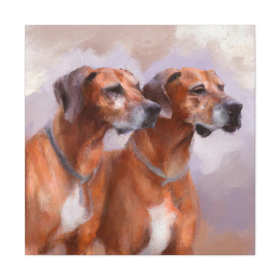 Ridgeback in Expressionism - Canvas