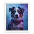 thumbnail image 5 of Paint By Numbers Kit for Adults Beginner - DIY Blue Eyed Dog With Colorful Scarf Canvas Painting Kits for Adults, Frameless Paint By Number for Adults for Home Wall Decor 16x20 Inch, 5 of 7