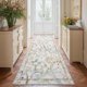 thumbnail image 1 of Corredor Jinchan Marfil con Aves Botánicas 91x244 cm Lavable, 1 of 8