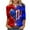 Multicolor-18, variant on Cavosen Women Long Sleeve Tunic Shirts Crew Neck Trendy Patriotic Tee 250 Years Red White and Blue Graphic Shirt Summer Basic Tops
