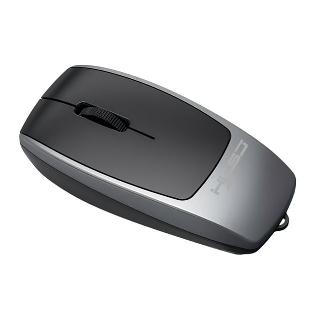 Mini ratón,Mini ratón inalámbrico ergonómico compacto de moda,Ratón de computadora portátil con seguimiento suave para viajes,Ratones para portátiles ligeros,suministros para oficina Gris
