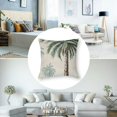 thumbnail image 5 of nygtbtfer Pillow Covers Set of 2 Khaki Coconut Palm Tree Throw Pillow Covers Decorative Pillow Covers for Couch Bed Chair Outdoor White, 5 of 7