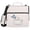 Coffee Cup with Leaf, variant on 3 Ring Zipper Binder with Shoulder Strap Waterproof Trapper Keeper 2 Inch D-Ring 500 Sheets Capacity Cream