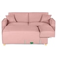 thumbnail image 4 of Sala Modular Reversible Makora Bennet con Memory Foam Palo de Rosa Lino y Respaldo Ajustable, 4 of 8