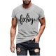 thumbnail image 1 of Camiseta de Manga Corta Impresa de Estilo Masculino, Tops Cortos para las Mujeres Pullover Casual Primavera Verano Uso Diario, 1 of 5