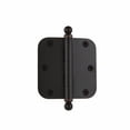 thumbnail image 6 of grandeur 3.5'' ball tip residential hinge with 5/8'' radius corners, 6 of 7