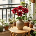 thumbnail image 4 of Hyknon Artificial Dahlias Flowers, Multi-Headed Faux Silk Flower Picks, Realistic Bendable Floral Bundles, Real Touch Fade Resistan Bouquet Decor for Indoor Decor Table Centerpieces Wedding Home31.9", 4 of 6
