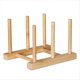 thumbnail image 1 of Organizador de Cocina, Soporte para Tapa de Olla, Estante de Almacenamiento de Bambú, Multifuncional, Soporte para Tabla de Cortar, Estantería, 1 of 5
