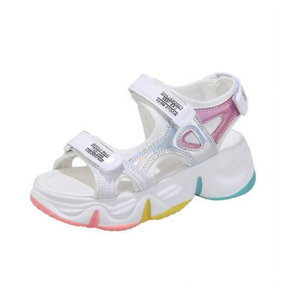 Women‘s Sports Sandals Summer  New Korean Style Platform Sandals Beach Shoes Women Ins Women Sandals 2023 LS