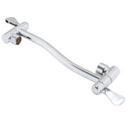 Glacier Bay 0.8 Straight Adjustable Shower Arm in Chrome, Grey