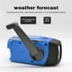 thumbnail image 2 of Emergency Hand Crank Radio with LED Flashlight, Portable Weather Radio with USB Charged & Solar Power for Camping, 2 of 4
