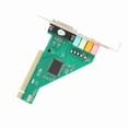 thumbnail image 4 of Tarjeta de sonido PCI de 4.1 canales para ordenador de sobremesa, tarjeta de audio interna estéreo envolvente CMI8738, 4 of 14
