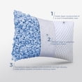 thumbnail image 4 of Shredded Memory Foamow Standard Size - Adjustable Loft With Gel Beads & Breathable Tencel Cover For Nights(certipur-hypoallergenichine Washable), 4 of 8