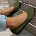 thumbnail image 2 of Mepaouo Women Round Toe Flats Comfortable Ballet Flat Shoes Ladies Dressy Slip-ons Loafers Mary Jane, 2 of 8