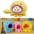 thumbnail image 2 of Lit pour Hamster Design Pieuvre Adorable Lit Chaud pour Petit Animal Nid pour Hamster, 2 of 7