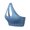 Blue, variant on Sports Bra for Women Yoga Bra for Workout One-Shoulder Plus Size Workout Top High- Support Fitness Bra for Yoga and Exercise Blue L