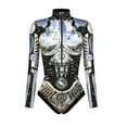 thumbnail image 1 of DuoJiaJ Combinaison de Fête Cosplay pour Femmes à Manches Longues Imprimée Numériquement avec Fermeture Éclair, 1 of 3