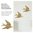 thumbnail image 3 of OUNONA wall decorations 2Pcs Wall Decor for Outdoor Use Cute Wall Hanging Decor, 3 of 8