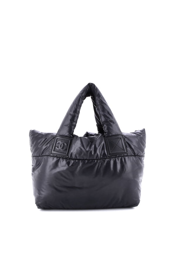 Pre-Owned Coco Cocoon Reversible Tote Quilted Nylon Small By Rebag