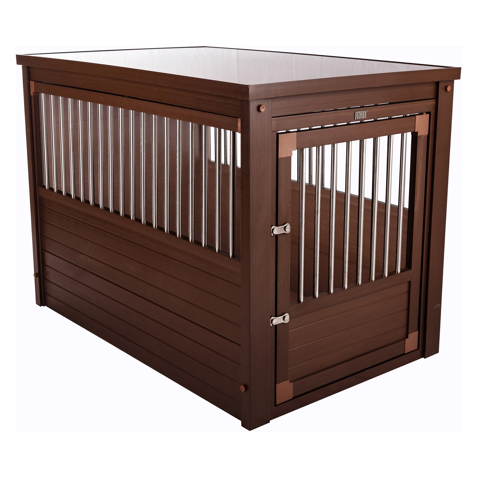 New Age Pet EcoFlex HabitatnHome InnPlace Pet Crate/Table Russet