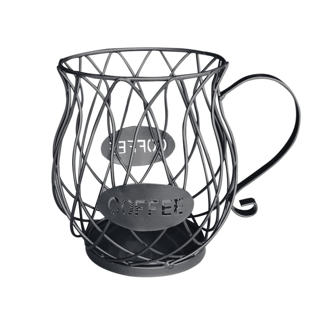 Cup Shaped Coffee Pod Holder Storage Rack For Counter Coffee Bar Collapsible Dish Drainer Baby Bottle Rack Dryer over The Sponge Holder Drying Rack Stainless Steel Rolling Rack for Dish Racks for