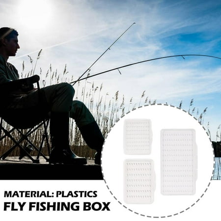 YUEYAN Fly Fishing Box Waterproof Tackle Box MicroSlitEasygrip Foam Insert