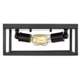 thumbnail image 3 of Golden Lighting Wesson Flush Mount Olympic Gold, 3 of 10
