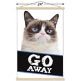 thumbnail image 3 of Grumpy Cat - Go Away Wall Poster with Magnetic Frame, 22.375" x 34", 3 of 3